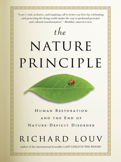 Title details for The Nature Principle by Richard Louv - Wait list